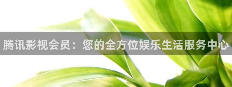 568影院：腾讯影视会员：您的全方位娱乐生活服务中心
